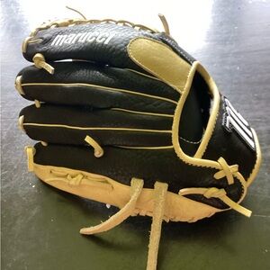 Marucci right handed Black and Tan Baseball Glove